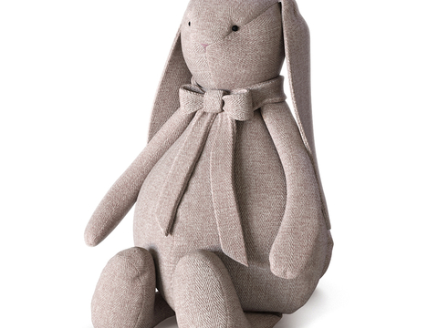 Plush toy rabbit doll