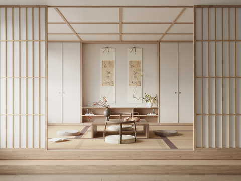 Japanese Tatami Tea Room