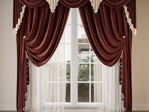 modern curtain fabric curtain