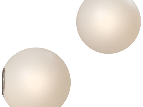 Artemide modern round wall lamp