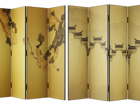 New Chinese Folding Screen