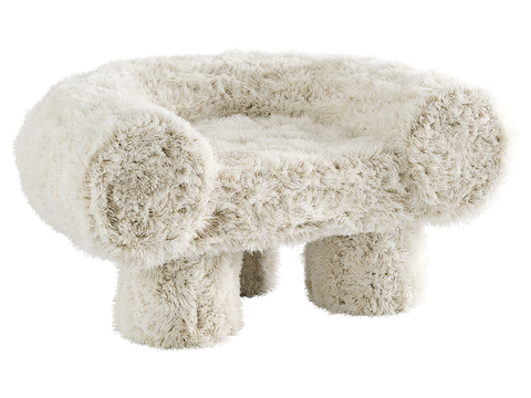 Vincent modern sofa stool plush low stool stool