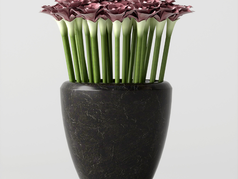 Modern vase floral flower arrangement flowers