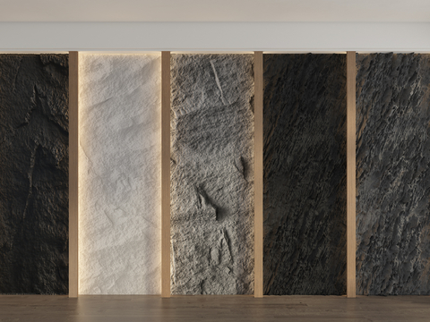 pu stone soft stone black mountain rock pu stone skin rock wall