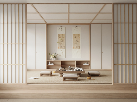 Japanese Tatami Tea Room