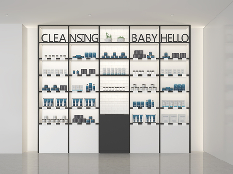 Modern Cosmetic Counter Display Cabinet Cosmetic Cabinet Skin Care Cabinet