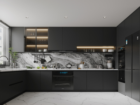 Gray Style Kitchen