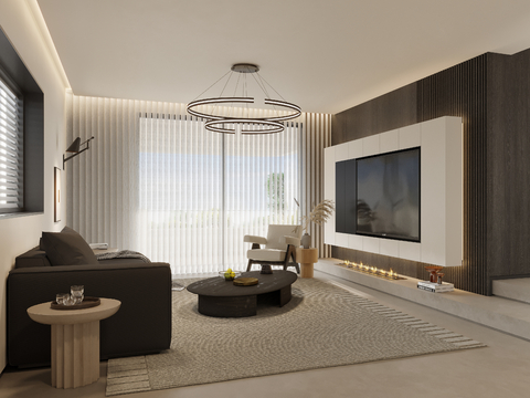 Modern Living&Dining Room