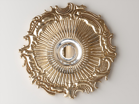 European-style decorative mirror