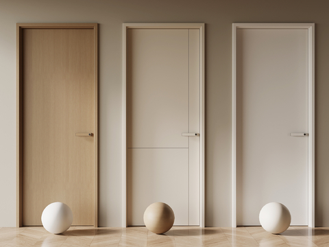 Modern Single Door Bedroom Door