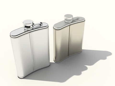 Modern hip flask