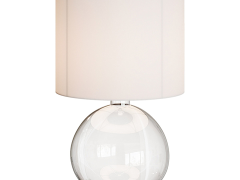 Modern glass table lamp