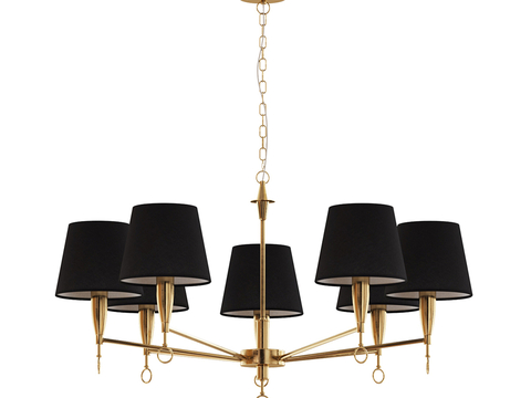 Modern multi-head chandelier chandelier