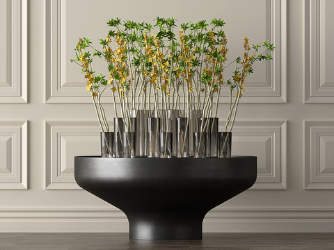 Modern vase floral flower arrangement flowers