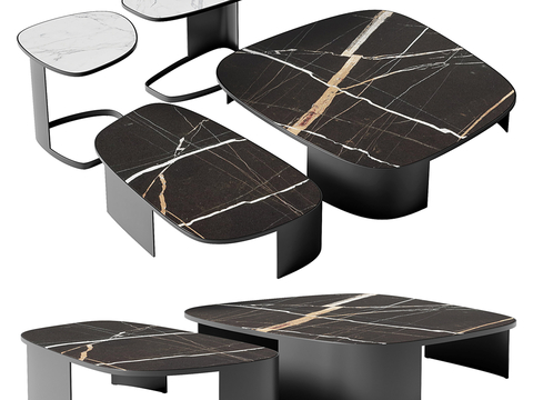 Poliform KOISHI Modern Marble Coffee Table