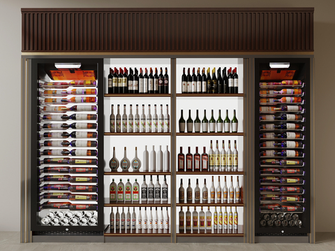 Modern Wine Cabinet Constant Temperature Wine Cabinet