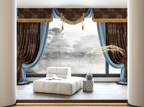 European-style dream curtain curtain