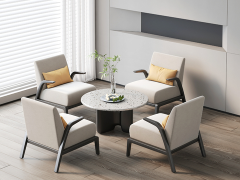 Modern leisure tables and chairs