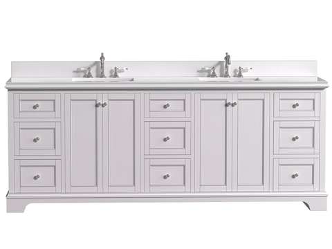 Simple European wash basin double basin wash basin