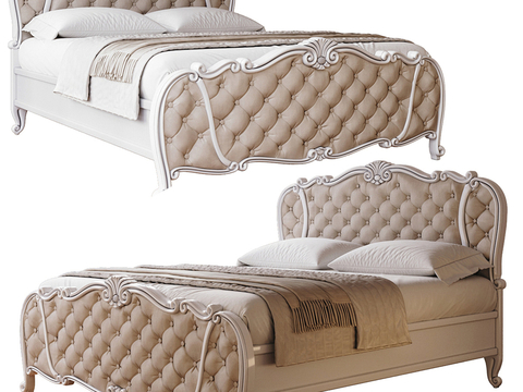 European-style double bed