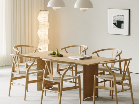 Nordic Dining Table and Chair