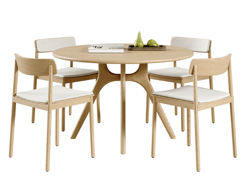 Nordic Dining Table and Chair