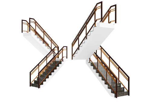 Modern Handrail Stairs