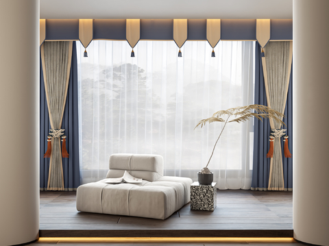 New Chinese Dream Curtain Curtain