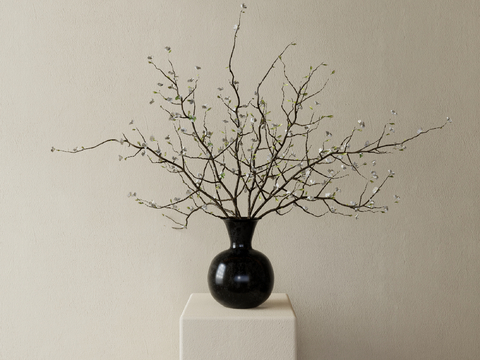 Quiet Dead Branch Pot Vase