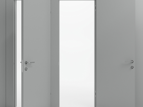 Modern Interior Door Minimalist Door Hidden Door Frameless Door