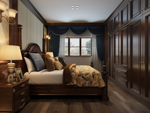 American Bedroom for the Elderly