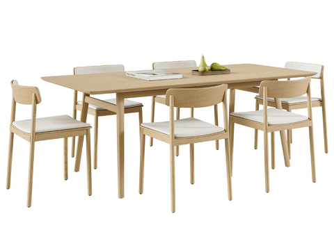 Nordic Dining Table and Chair