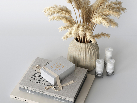 Modern Book Ornaments