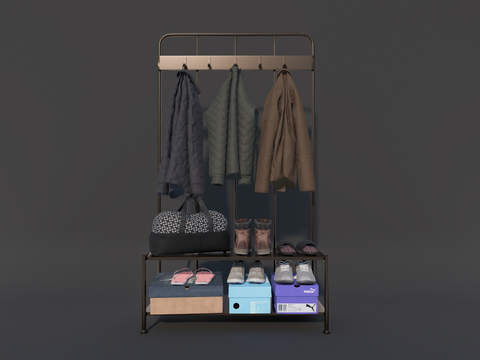 Modern Storage Rack Shoe Rack Hanger Shoe Box