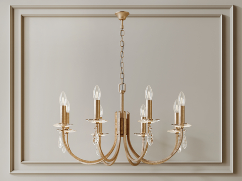 Affordable Luxury Style Chandelier Multi-head Chandelier