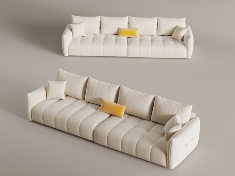 Cream Style three sofa