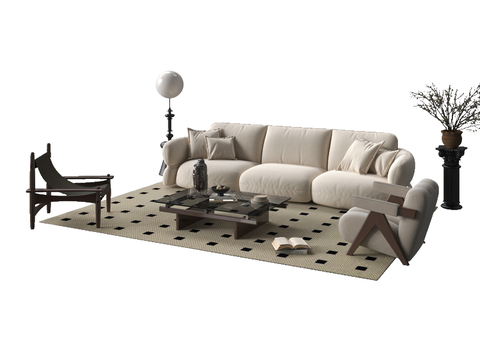 Cream style sofa