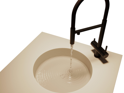 Modern water basin basin