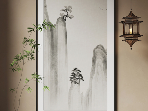 New Chinese Hanging Painting Landscape Painting