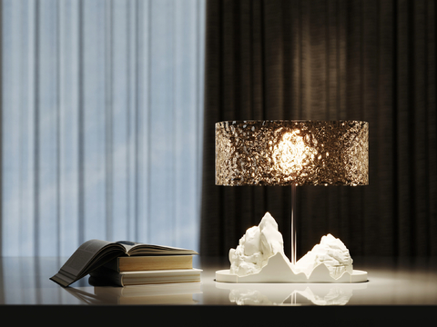 Affordable Luxury Style Table Lamp Glass Table Lamp