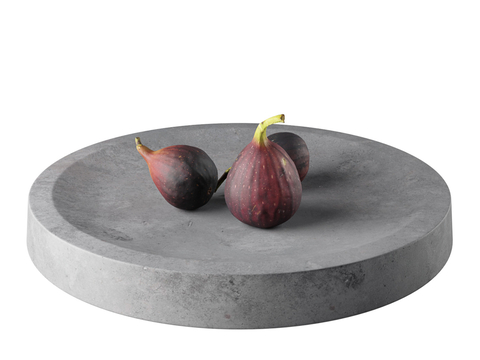 Modern fruit fig plate