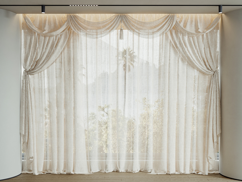 Modern dream curtain curtain