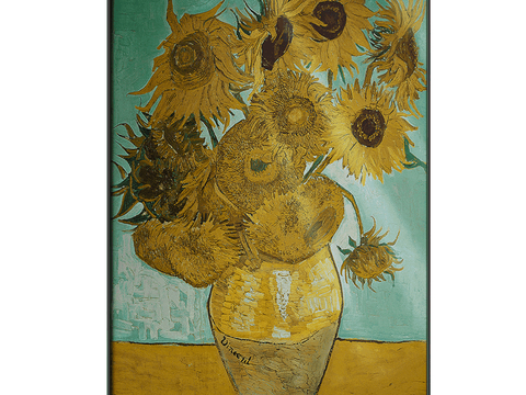 NC Design Van Gogh Hanging Painting Sunflower Hanging Painting Decorative Painting