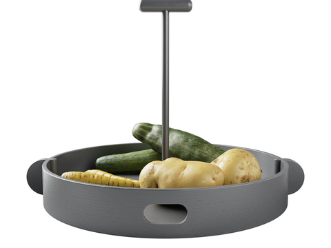 Modern fruit vegetable potato fruit plate