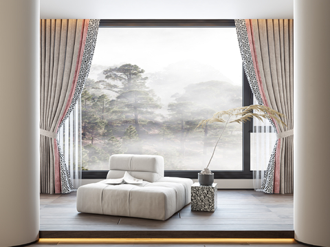 New Chinese Dream Curtain Curtain