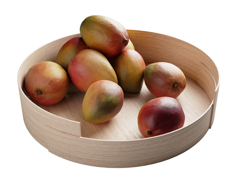 Modern fruit fruit plate mango