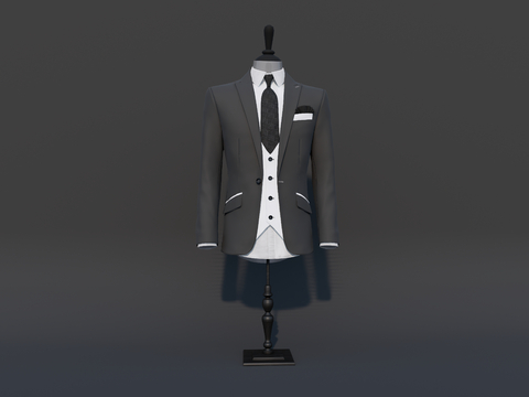 Modern Mall Clothes Suit Clothes