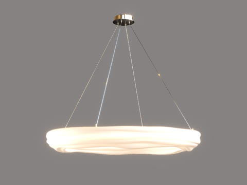 Modern ring chandelier cream chandelier