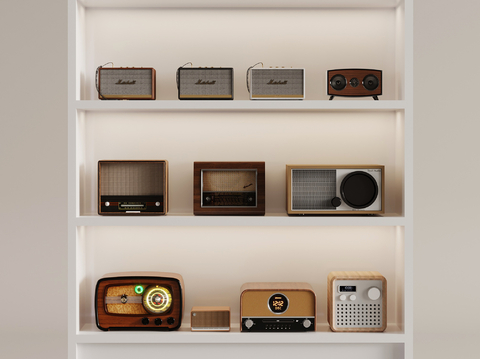 Retro audio speaker