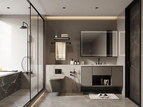 Modern Toilet Bathroom